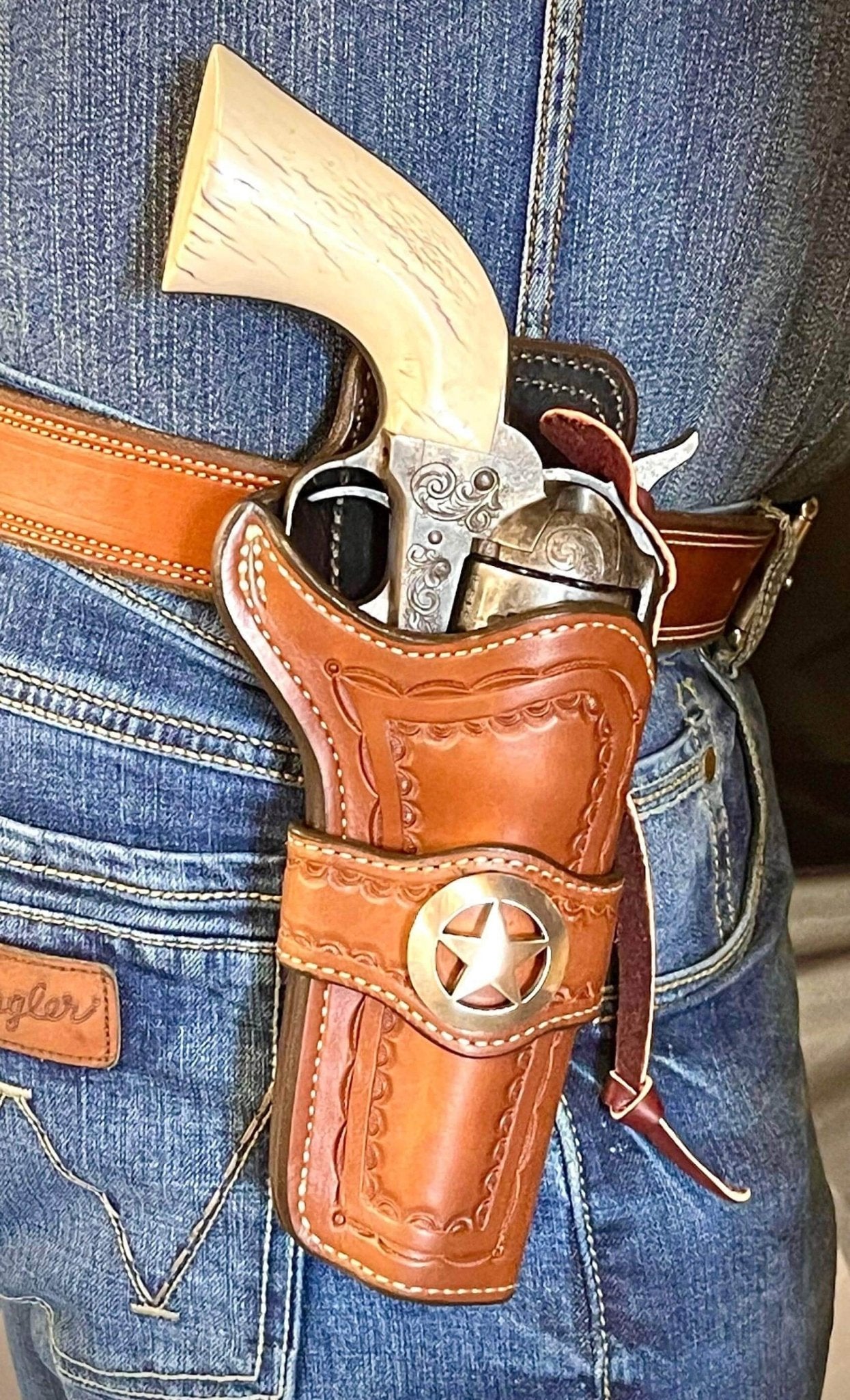 Paddle Rancher Holsters - Busted B Leather