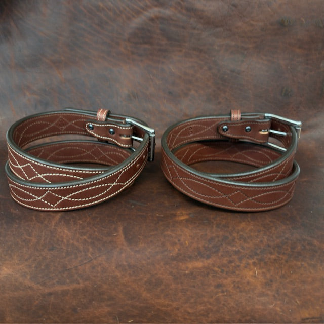 *In Stock* 1.5" Fancy Stitch Carry Belt