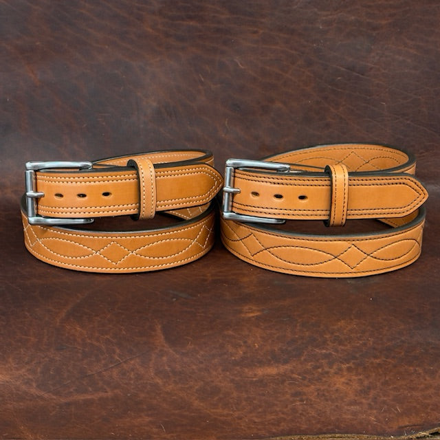 *In Stock* 1.5" Fancy Stitch Carry Belt