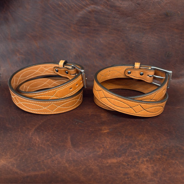 *In Stock* 1.5" Fancy Stitch Carry Belt
