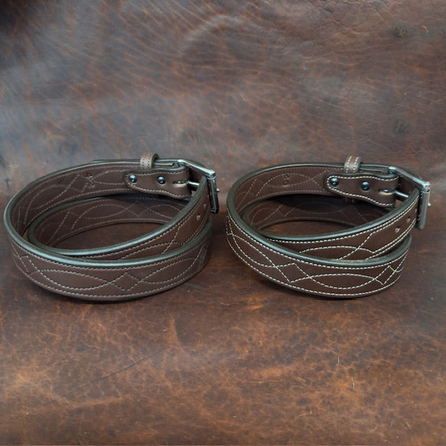 *In Stock* 1.5" Fancy Stitch Carry Belt