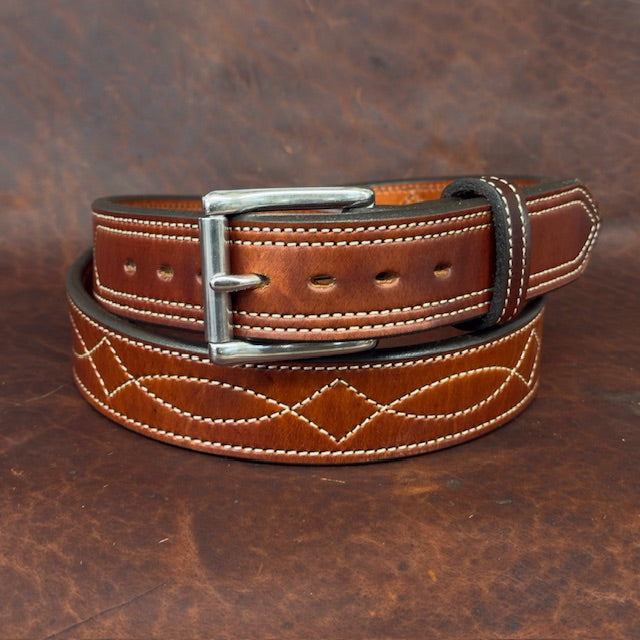 *In Stock* 1.5" Fancy Stitch Carry Belt