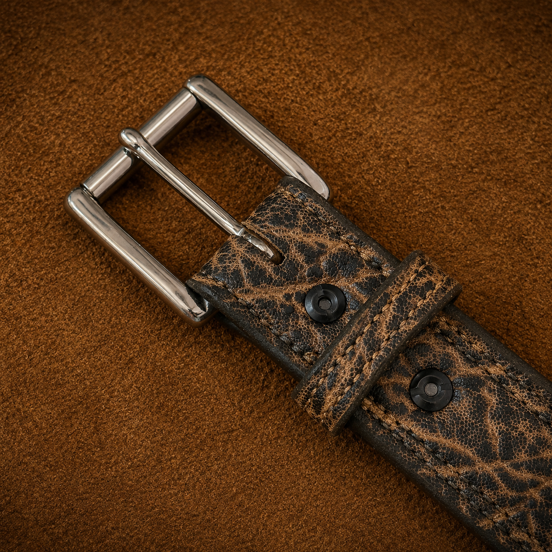 *In Stock* 1.5" Double Stitch Carry Belt - Genuine Super Exotic