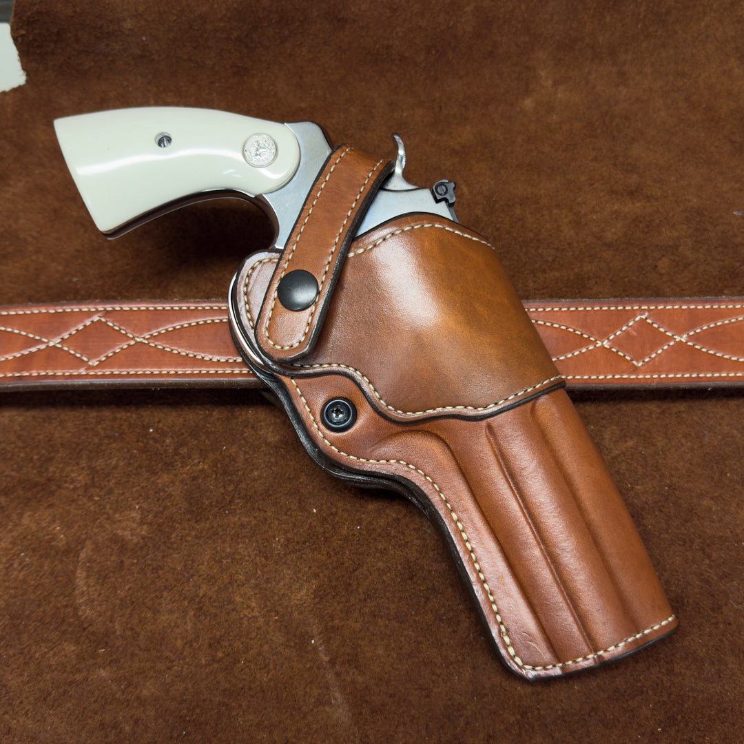 *In Stock* RH Bounty Hunter Colt Python 5" - Saddle Oil Finish