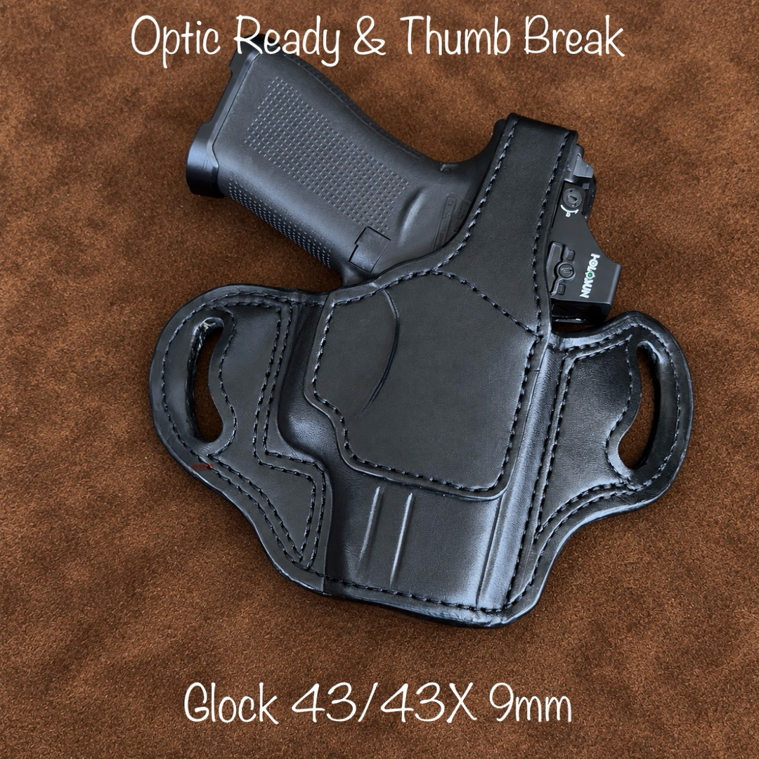 *Made to Order* LH/RH Ironside Holster - 1911 Platform, Single Action or Double Action Revolvers