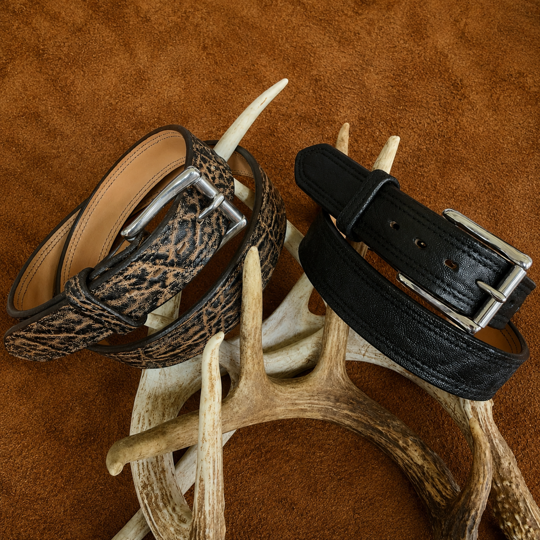 *In Stock* 1.5" Double Stitch Carry Belt - Genuine Super Exotic
