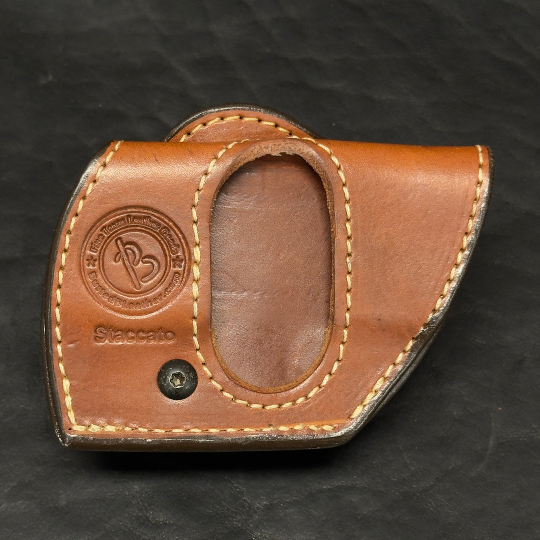 *In Stock* BBQ Holster - Staccato - Saddle Oil Finish