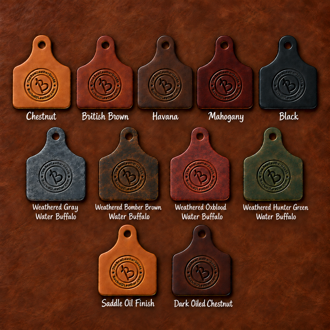 *In Stock* Leather Color Swatch Set