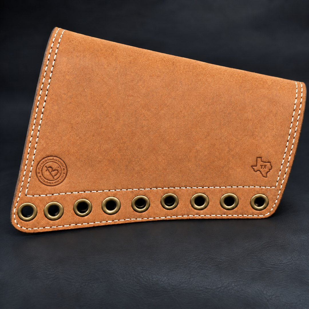 *In Stock* Leather Butt-Cover w/Ammo Loops - Lever-Action Rifles Winchester, Marlin, Henry, Rossi