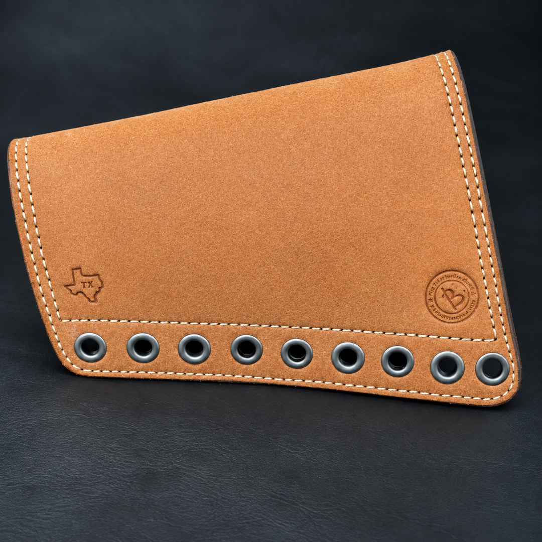 *In Stock* Leather Butt-Cover w/Ammo Loops - Lever-Action Rifles Winchester, Marlin, Henry, Rossi