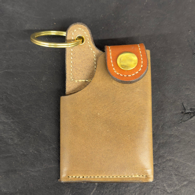 Beach Wallet – Leather Card & Cash Holder - Busted B Leather