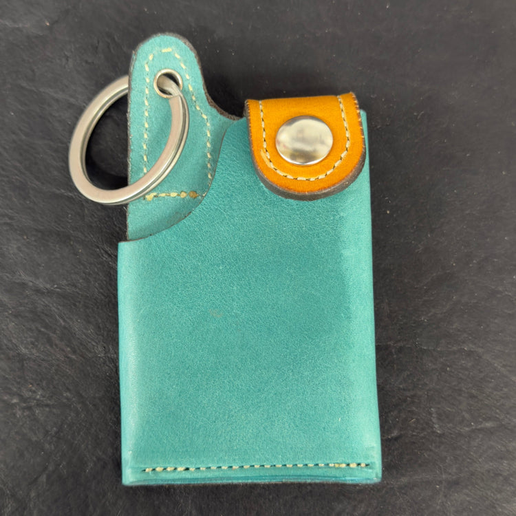 Beach Wallet – Leather Card & Cash Holder - Busted B Leather