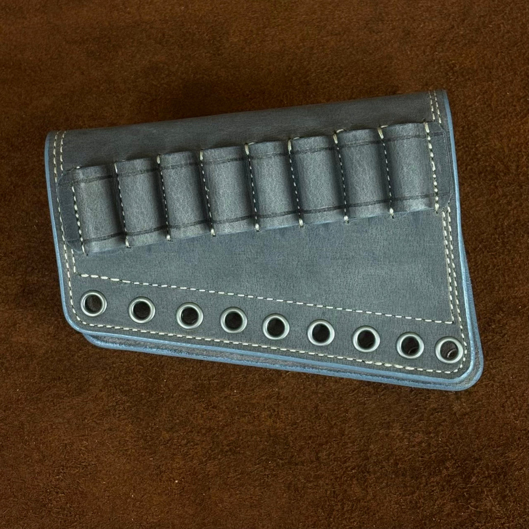 *In Stock* Leather Butt-Cover w/Ammo Loops - Lever-Action Rifles Winchester, Marlin, Henry, Rossi