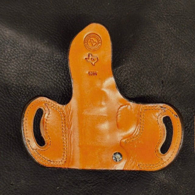 *In Stock* Belt Slide Unlined Holster 1911 All Barrel Lengths Optic Ready - Busted B Leather