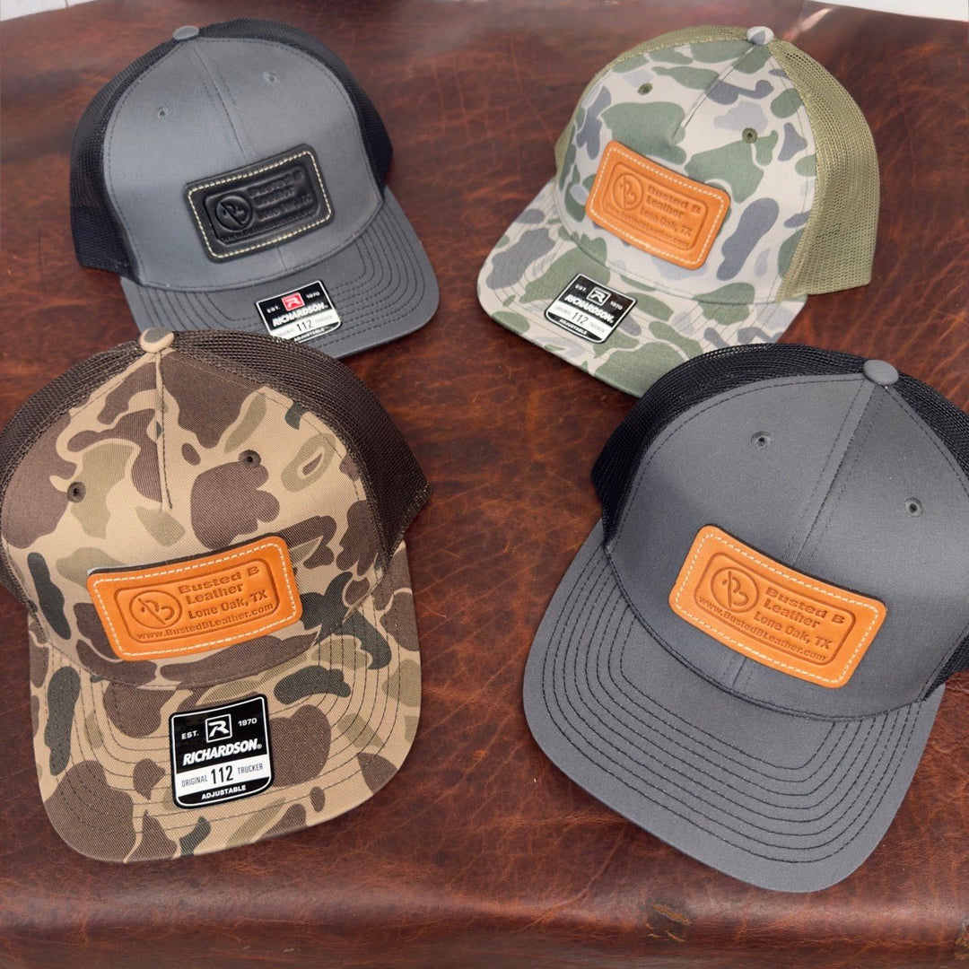 *In Stock* Busted B Leather Caps - Busted B Leather