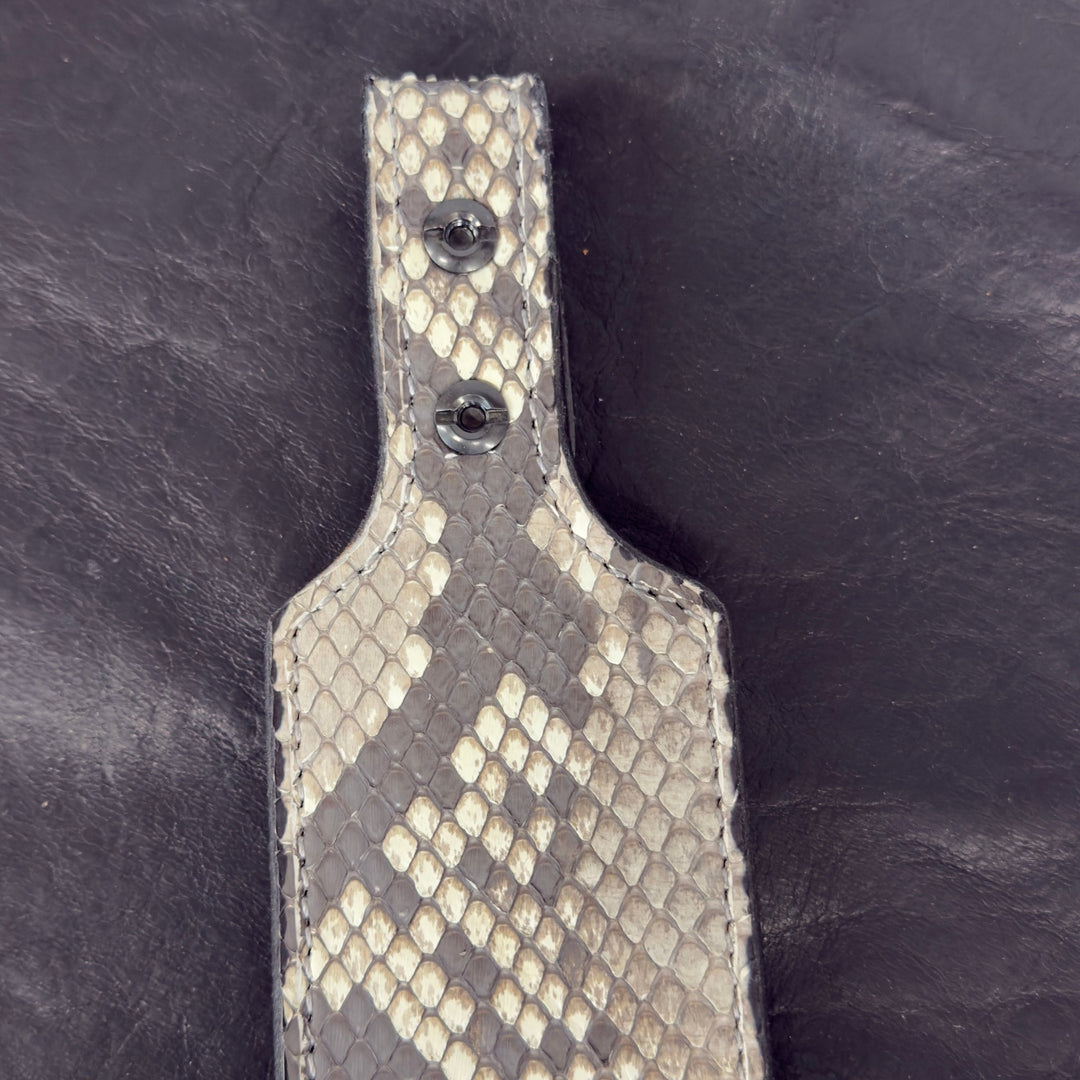 *In Stock* Exotic Rifle Sling - Genuine Diamondback Rattlesnake or Python - Busted B Leather