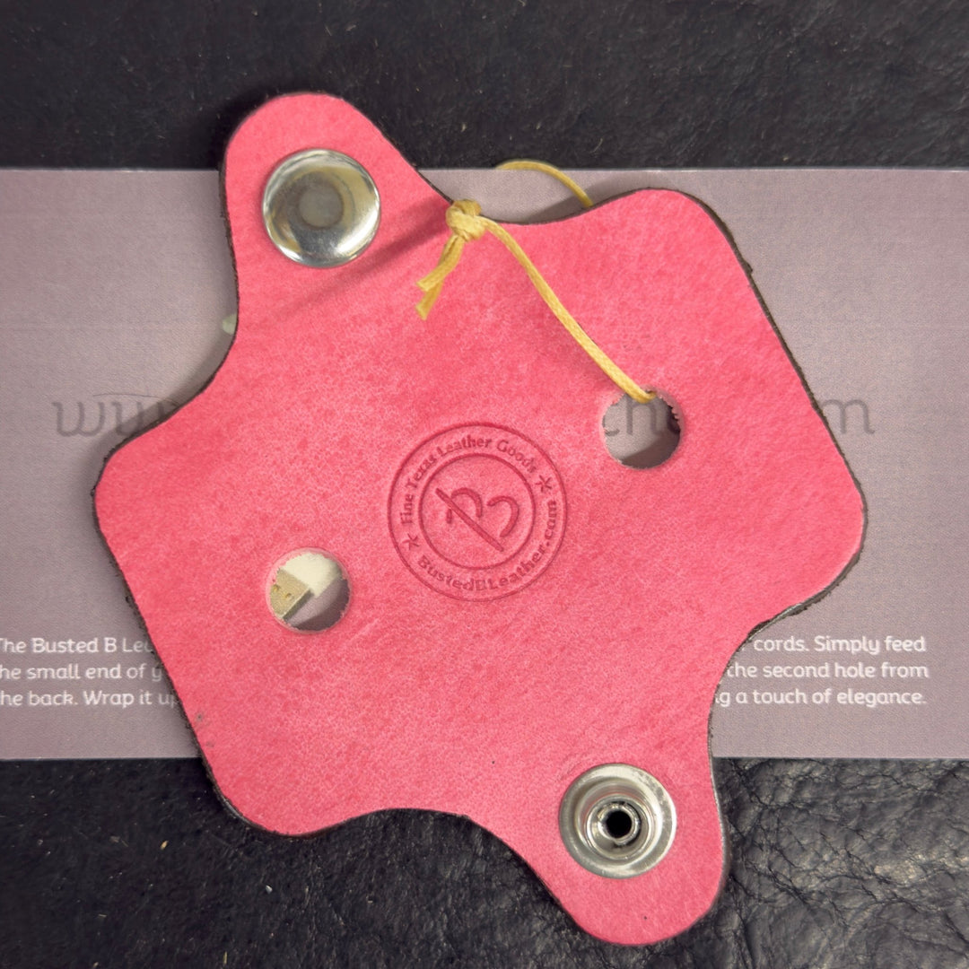 *In Stock* Leather Cord Keepers - Busted B Leather