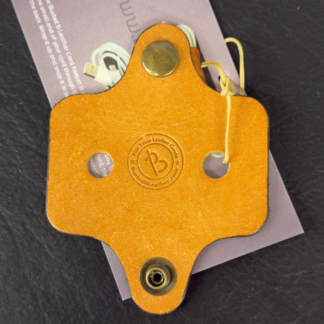 *In Stock* Leather Cord Keepers - Busted B Leather