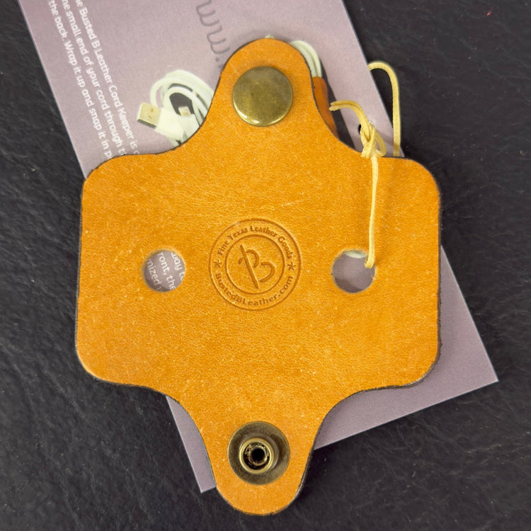 *In Stock* Leather Cord Keepers - Busted B Leather