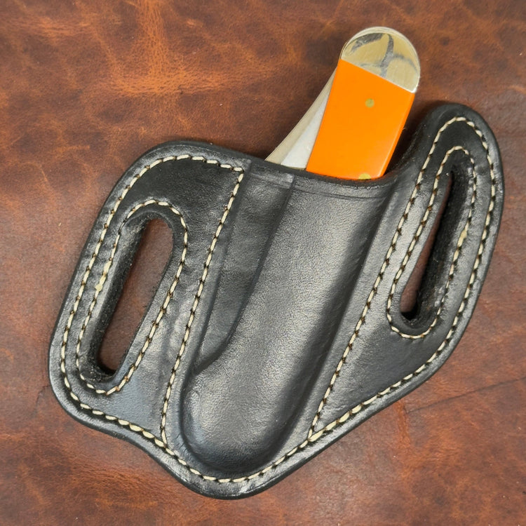 *In Stock* Leather Knife Sheath for Standard Copperlock - Busted B Leather