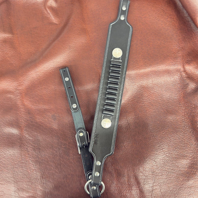*In Stock* *Perfectly Imperfect* Guide Gun Rifle Sling Lever Action Guide Guns (Various Leathers & Calibers) - Busted B Leather