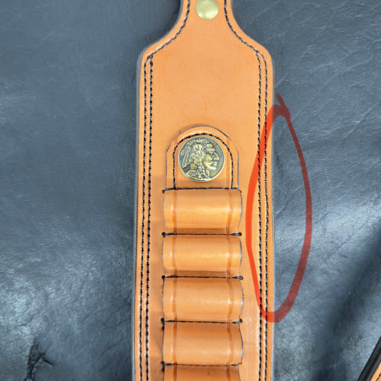 *In Stock* *Perfectly Imperfect* Guide Gun Rifle Sling Lever Action Guide Guns (Various Leathers & Calibers) - Busted B Leather