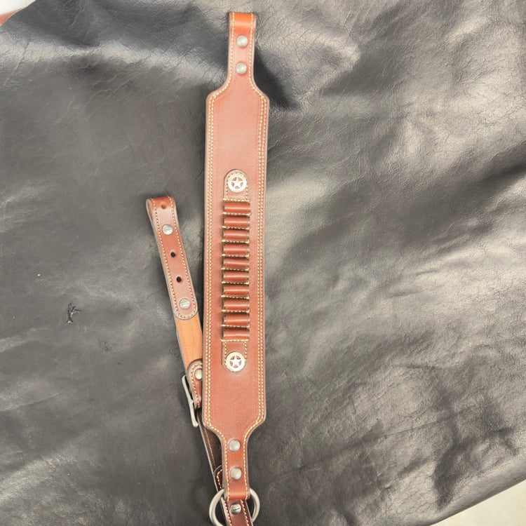 *In Stock* *Perfectly Imperfect* Guide Gun Rifle Sling Lever Action Guide Guns (Various Leathers & Calibers) - Busted B Leather