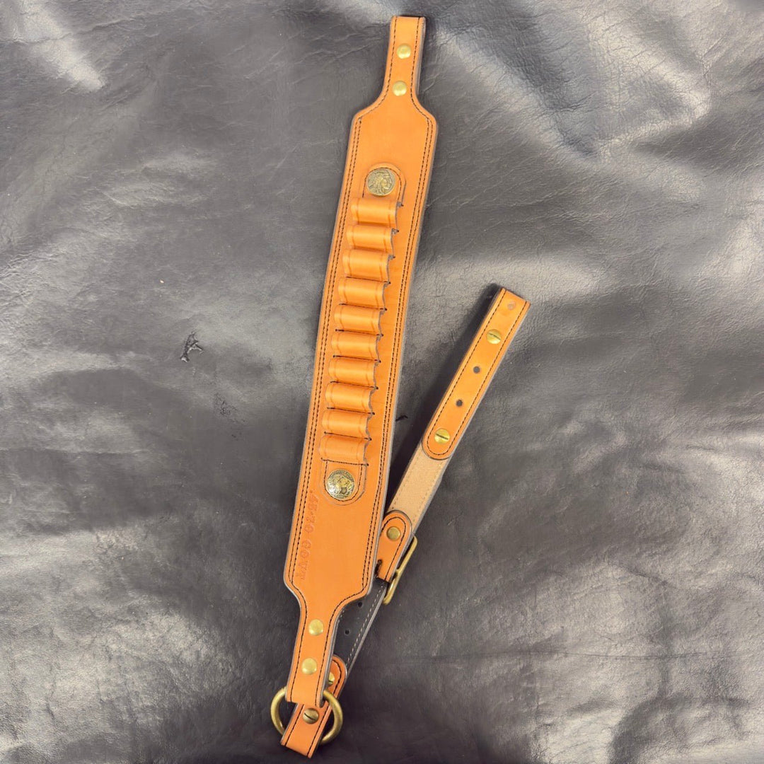 *In Stock* *Perfectly Imperfect* Guide Gun Rifle Sling Lever Action Guide Guns (Various Leathers &amp; Calibers) - Busted B Leather