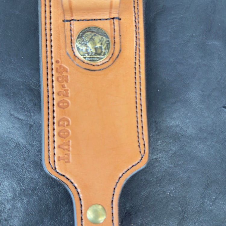 *In Stock* *Perfectly Imperfect* Guide Gun Rifle Sling Lever Action Guide Guns (Various Leathers & Calibers) - Busted B Leather