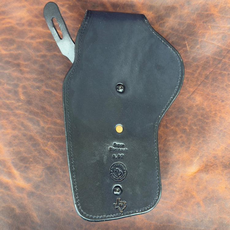 *In Stock* RH High Noon Western Holster Ruger Super Blackhawk 4.62" - Busted B Leather