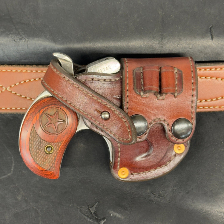 *In Stock* RH Sidewinder Bond Arms .357 Magnum 2.5" - Busted B Leather