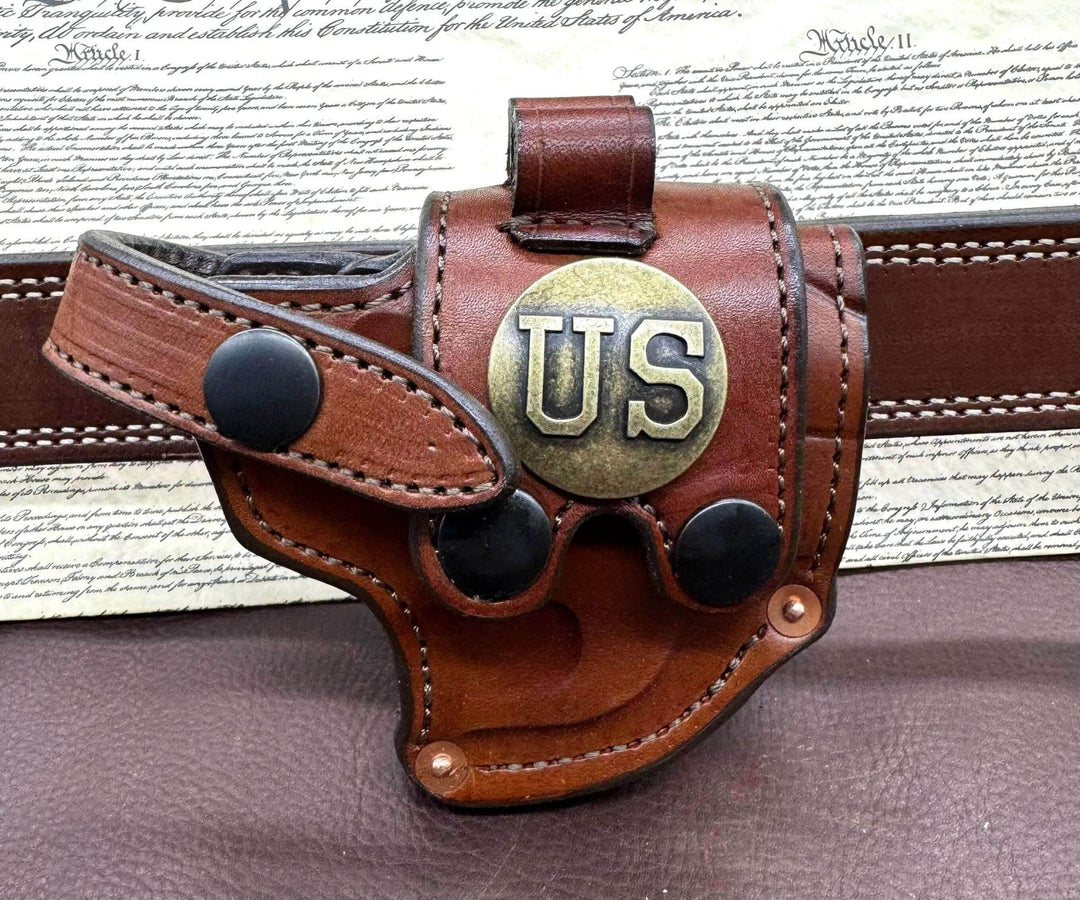 *In Stock* RH Sidewinder Holster for Bond Arms 3", 3.5", 4.25", or 6" .45 .410 U.S. Concho &amp; 2 Ammo Loops