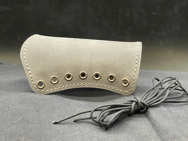 *In Stock* Raptor Grip Wrap – Mossberg 500/590 – Weathered Gray Water Buffalo Leather