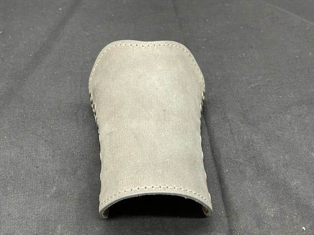 *In Stock* Raptor Grip Wrap – Mossberg 500/590 – Weathered Gray Water Buffalo Leather