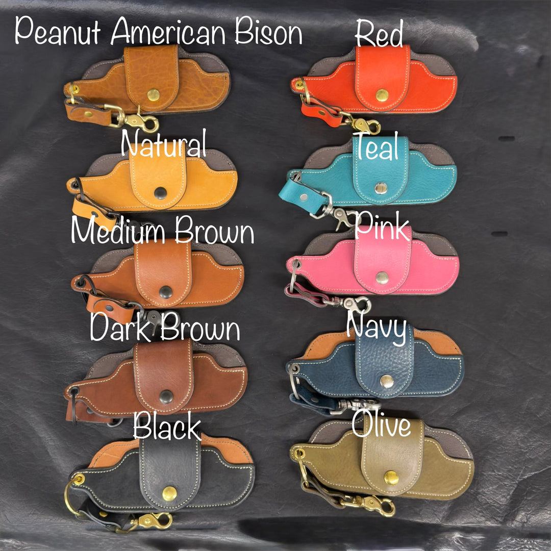 Leather Sunglass/Eyeglass Case - Busted B Leather