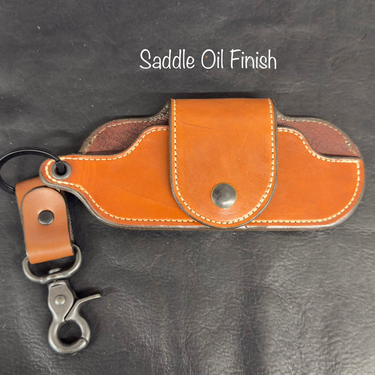 Leather Sunglass/Eyeglass Case - Busted B Leather