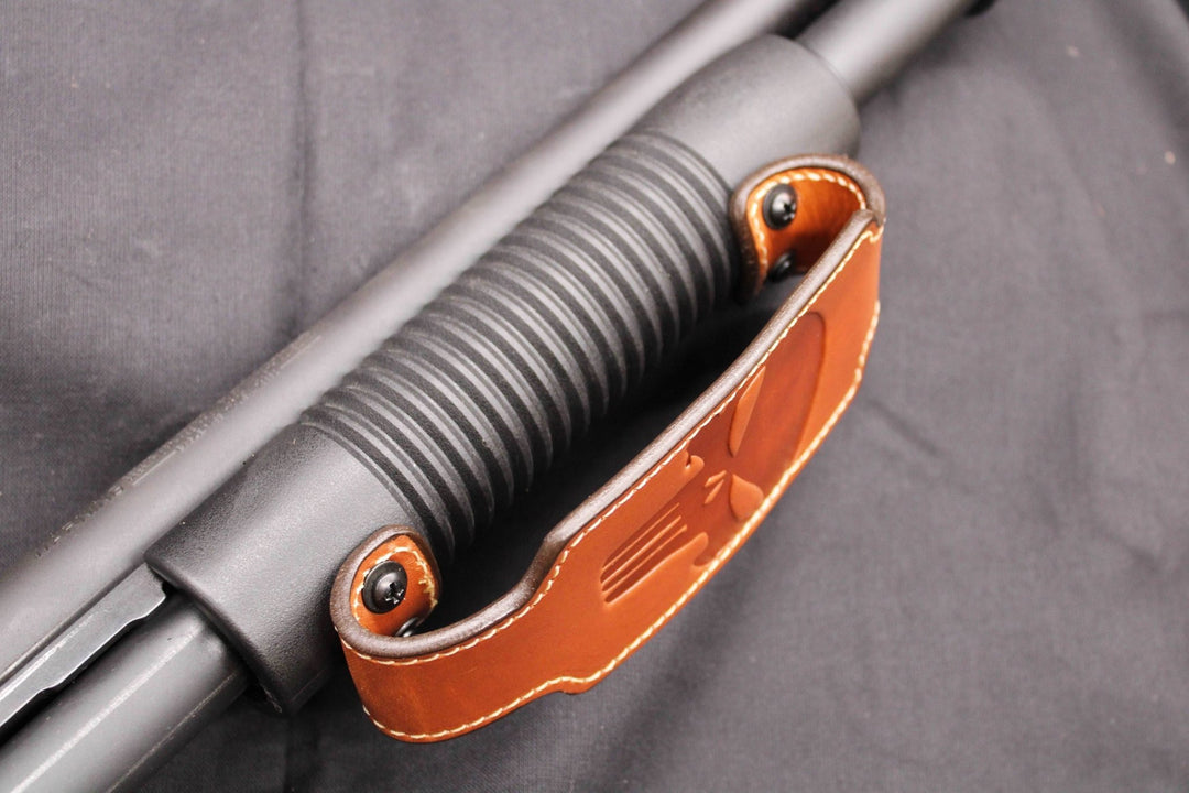 *Made to Order* Corn Cob Leather Forend Strap – Fits Mossberg &amp; Remington Shotguns