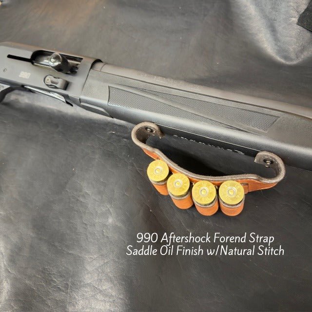 *Made to Order* Corn Cob Leather Forend Strap – Fits Mossberg &amp; Remington Shotguns