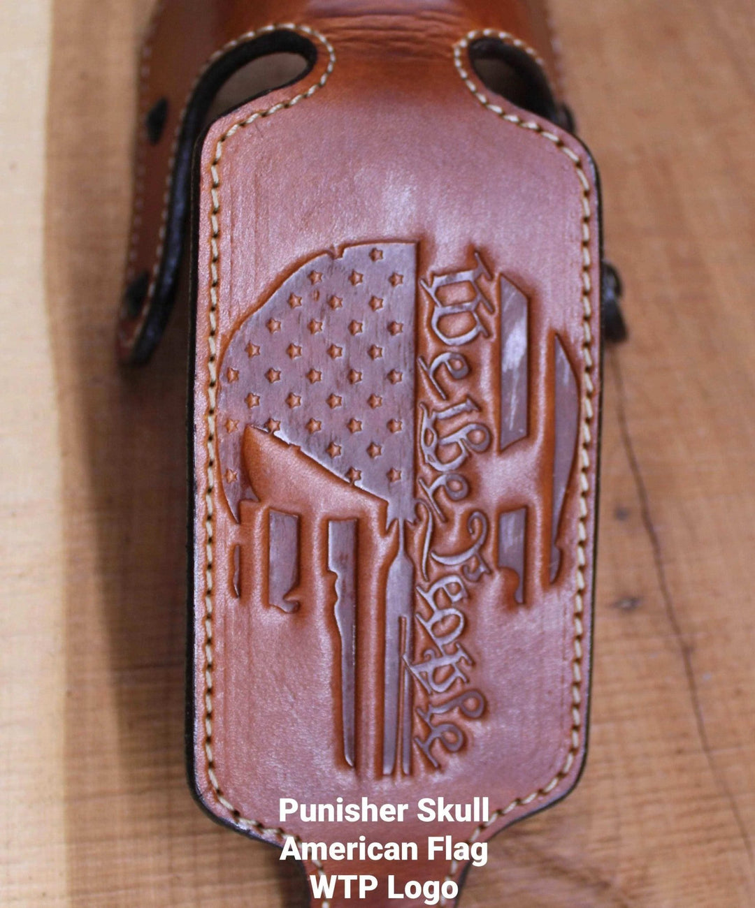 *Made to Order* Corn Cob Leather Forend Strap – Fits Mossberg &amp; Remington Shotguns