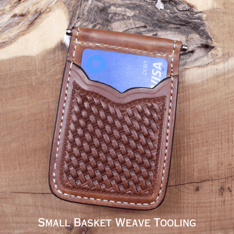 *Made to Order* Front Pocket Money Clip Wallet Saddle Oil Finish