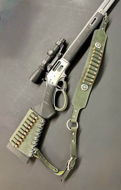 *Made to Order* Guide Gun Rifle Sling for Marlin 1895 Lever Action 45-70, 45 Colt, 44 Mag, 357 Mag, Henry Big Boy X, and S&amp;W 1854 in Genuine Water Buffalo