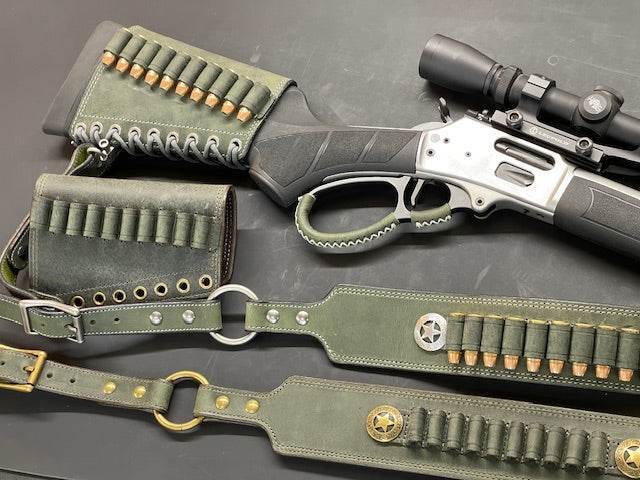 *Made to Order* Guide Gun Rifle Sling for Marlin 1895 Lever Action 45-70, 45 Colt, 44 Mag, 357 Mag, Henry Big Boy X, and S&amp;W 1854 in Genuine Water Buffalo