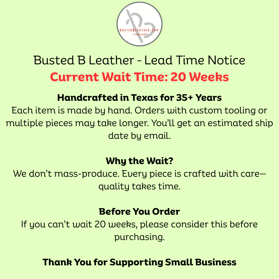 *Made to Order* LH/RH Paddle Rancher Cowboy Holster for Single Action Revolvers “Rooster Cogburn”