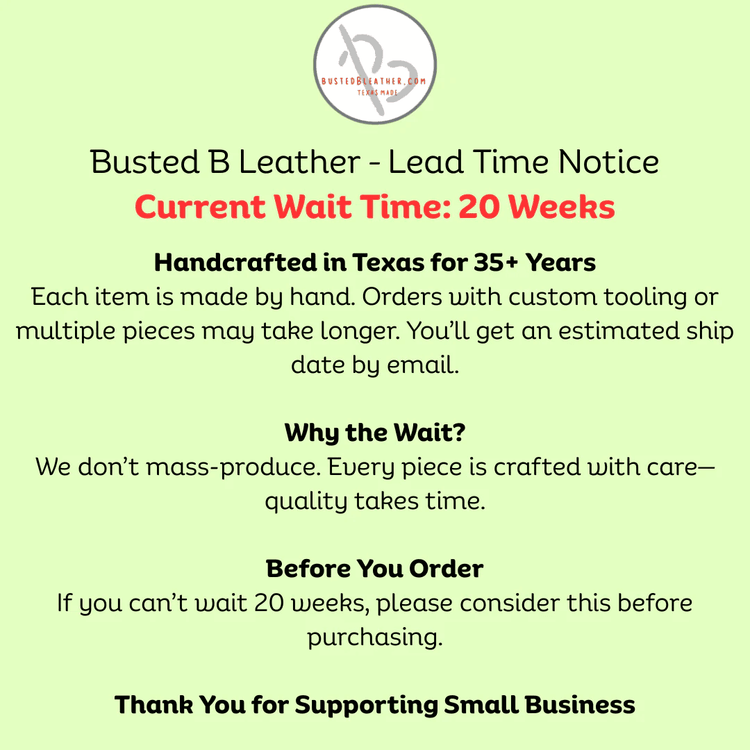 *Made to Order* LH/RH Paddle Rancher Cowboy Holster for Single Action Revolvers “Rooster Cogburn”