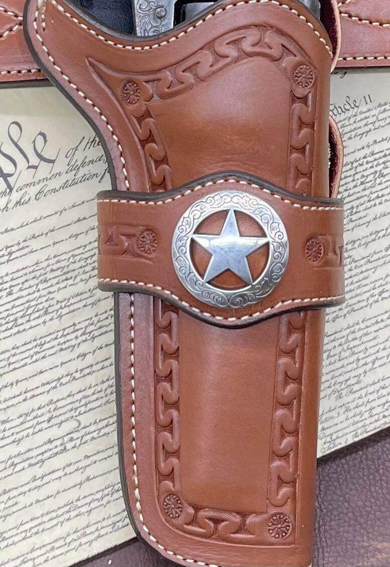 *Made to Order* LH/RH Rancher Cowboy Holster Single or Double Action Revolvers w/Concho