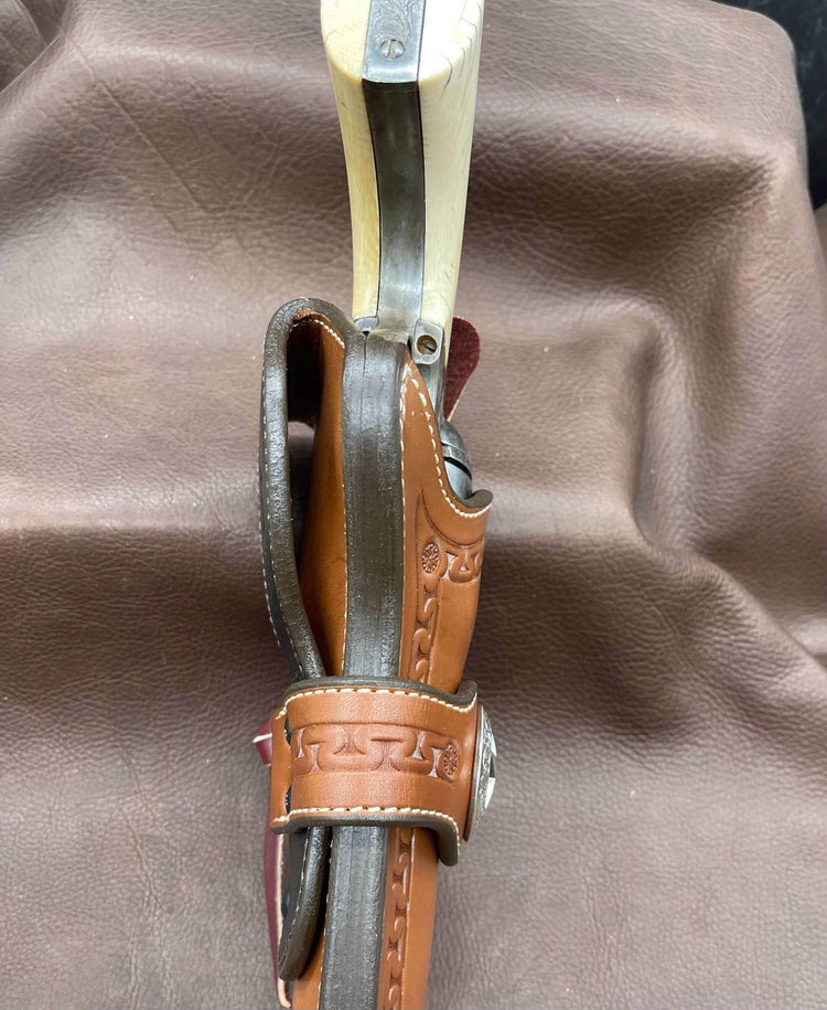 *Made to Order* LH/RH Rancher Cowboy Holster Single or Double Action Revolvers w/Concho