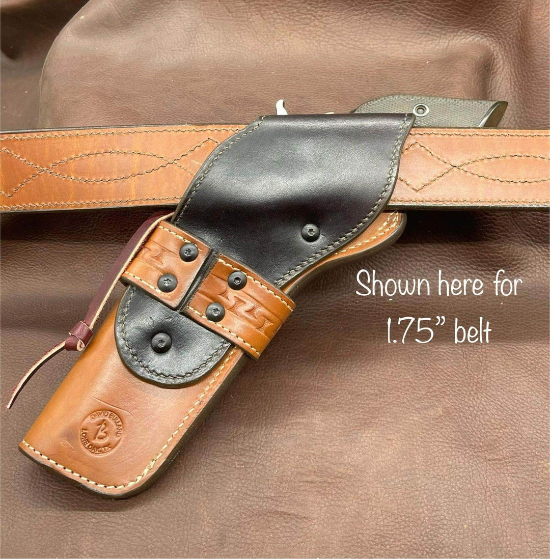*Made to Order* LH/RH Rancher Cowboy Holster Single or Double Action Revolvers w/Concho