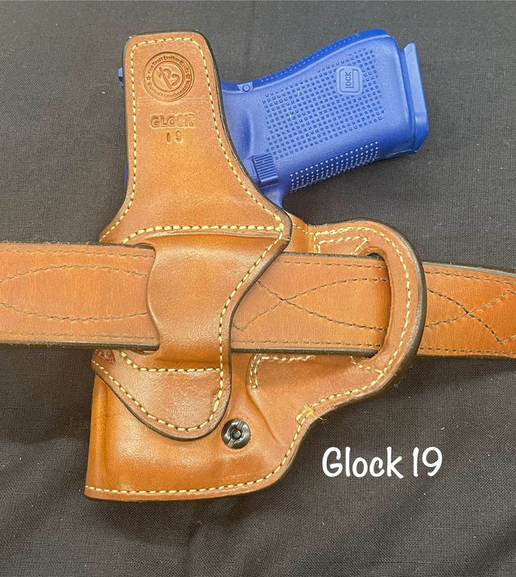 *Made to Order* LH/RH Raptor Holster for Red Dot Optics with Basket-Weave Made for Your Gun