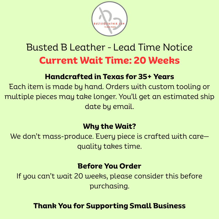 *Made to Order* LH/RH Paddle Rancher Holster Made For Your Gun