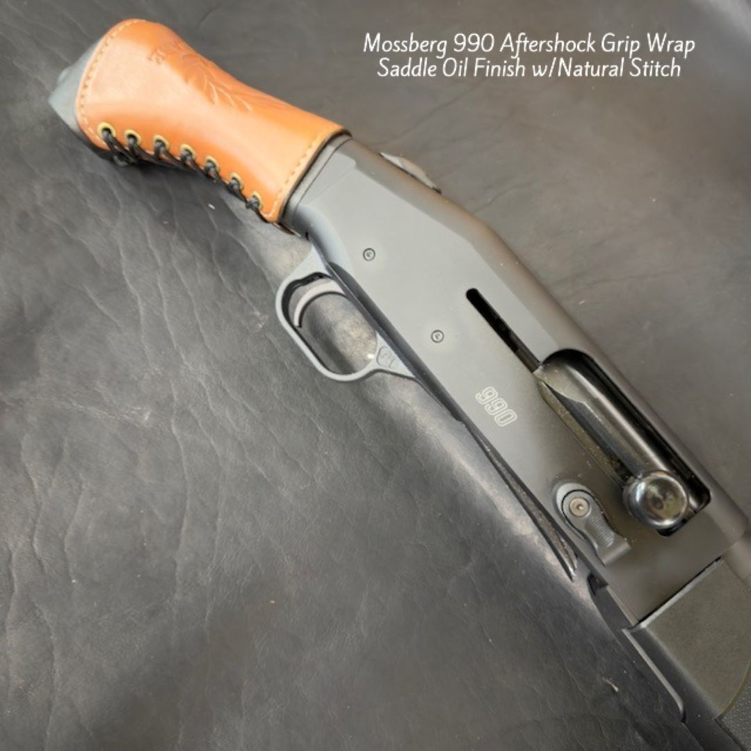 *Made to Order* Tactical Leather Grip Wrap – Raptor &amp; Aftershock Compatible